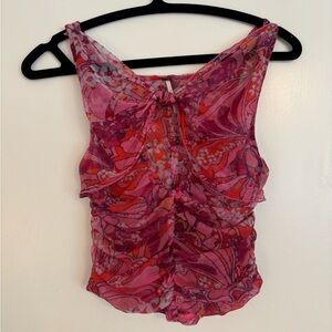 Free People Intricate Sleeveless Blouse